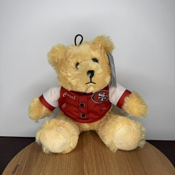 NFL San Francisco 49ers Coach Teddy Bear Plush Toy 12" - Picture 7 of 7